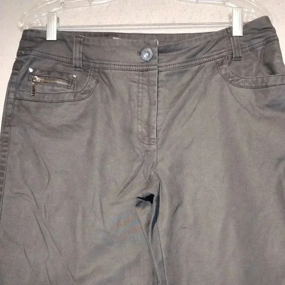 Denver Hayes Women's Curvy Black Stretch Jeans Size  10 x 30 - Picture 4 of 13